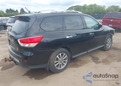 2013 Nissan Pathfinder Sv из США, поврежденный, VIN 5N1AR2MM4DC658021